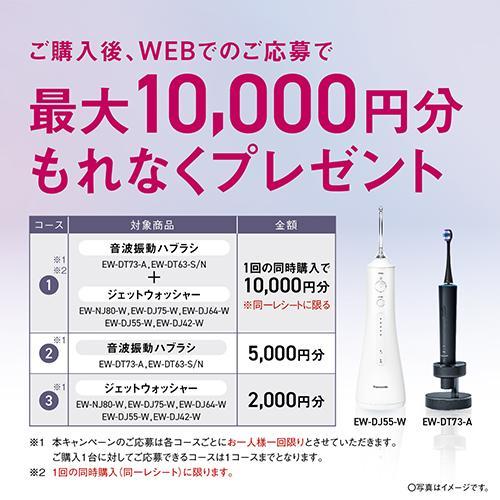Panasonic（パナソニック） 【長期保証付】 EW-NJ80-W 白 ジェット