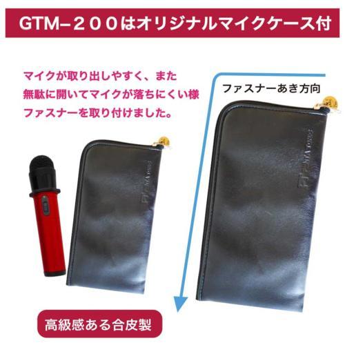 【長期保証付】PENTATONIC(ペンタトニック) カラオケマイマイク Pro GTM-200 ステラブルー_8
