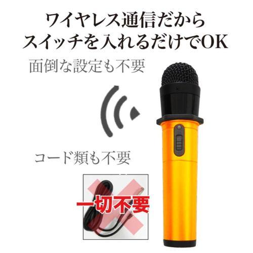 【長期保証付】PENTATONIC(ペンタトニック) カラオケマイマイク Pro GTM-200 ノーブルレッド_3