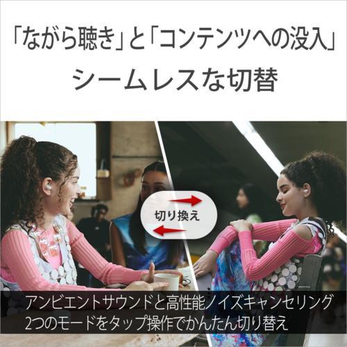 【長期保証付】ソニー(SONY) WF-LS910N-BZ ブラック LinkBuds Fit 完全ワイヤレスイヤホン Bluetooth5.3_6