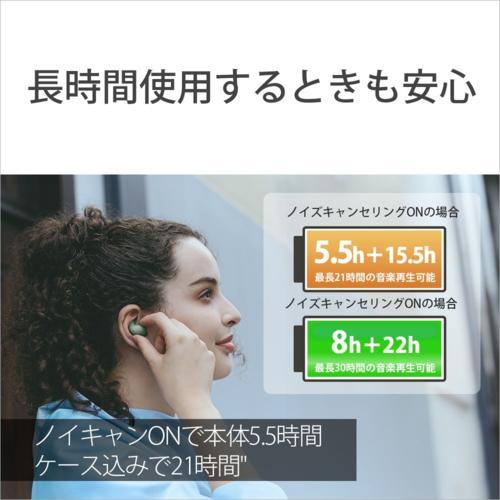 【長期保証付】ソニー(SONY) WF-LS910N-WZ ホワイト LinkBuds Fit 完全ワイヤレスイヤホン Bluetooth5.3_5