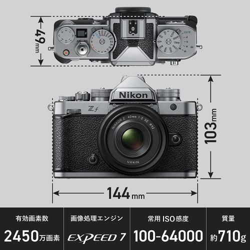 長期保証付】ニコン(Nikon) Zf 40mm f/2 SE レンズキット シルバー