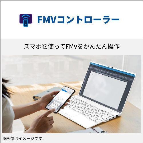 【長期保証付】富士通(FUJITSU) FMV Note A FMVA53K3BA 16.0型 Win11Home Corei5 メモリ16GB SSD256GB Office オプション付 ブライトブラック A53-K3の画像
