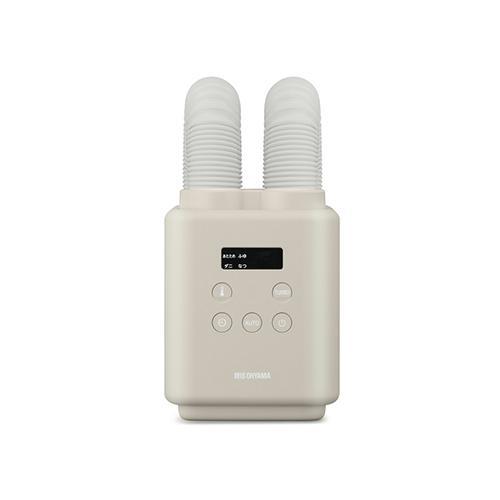 【長期保証付】アイリスオーヤマ(Iris Ohyama) JSK-W10-HC グレージュ ふとん乾燥機 カラリエ mini TURBO ツインノズル_1