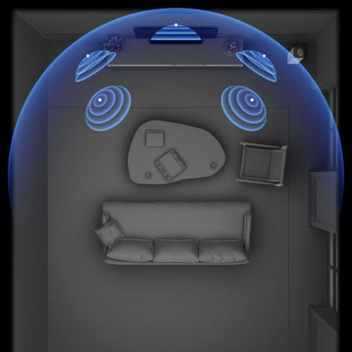 【長期保証付】ソニー(SONY) HT-A7100 サウンドバー BRAVIA Theatre Bar 7 360 Spatial Sound Mapping対応 スピーカーユニット9基搭載の画像
