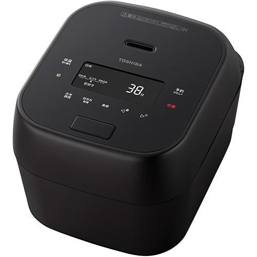 長期保証付】東芝(TOSHIBA) RC-10MGA-K グランブラック 炎匠炊き 真空