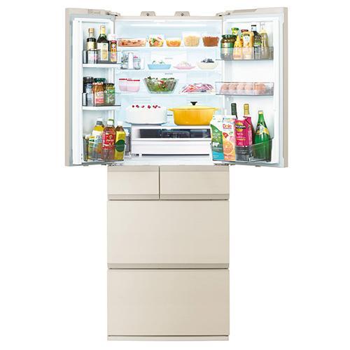 標準設置料金込】東芝(TOSHIBA) GR-A540WF-UC グレインアイボリー
