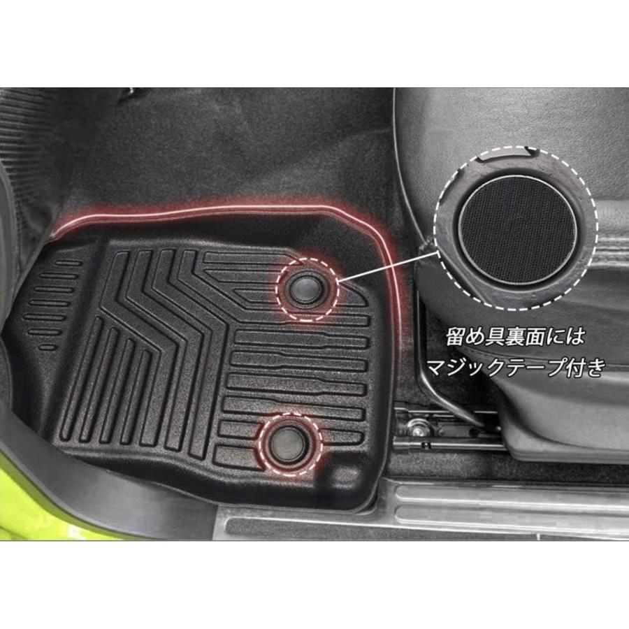 フロアマット ジムニー ジムニーシエラ MT JB64W JB74W 運転席 助手席