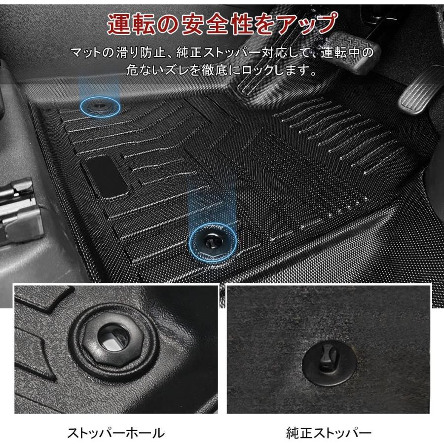 トヨタヴォクシー・ノア90系適合 一体型 1~3列目 フロアマット Amazon | 【 SunYard】トヨタヴォクシー・ノア90系適合 一体型 1