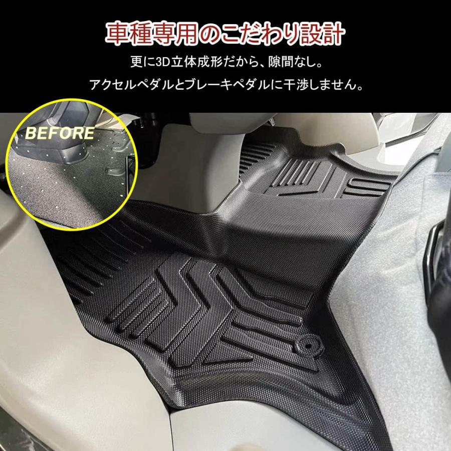 スズキ エブリイ バン DA17V フロアマット １列目 防水 カスタム　アクセサリー　内装パーツ 　6代目 2015年2月?現行