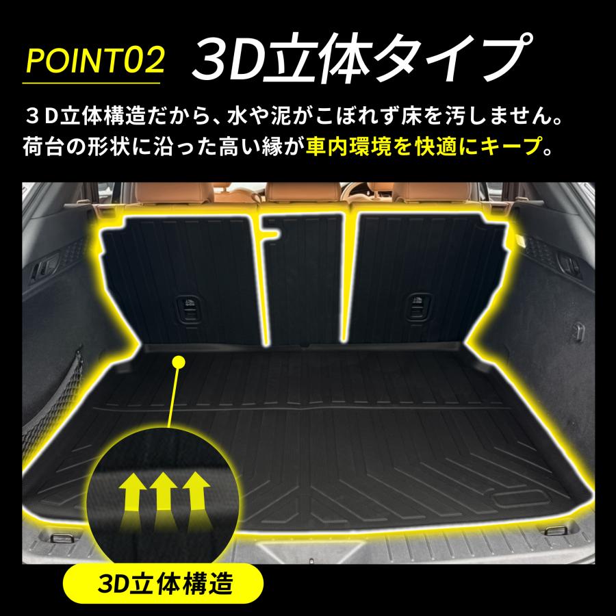 トランクマット CX-60 CX60 KH系 ラゲッジマット シートバック セット