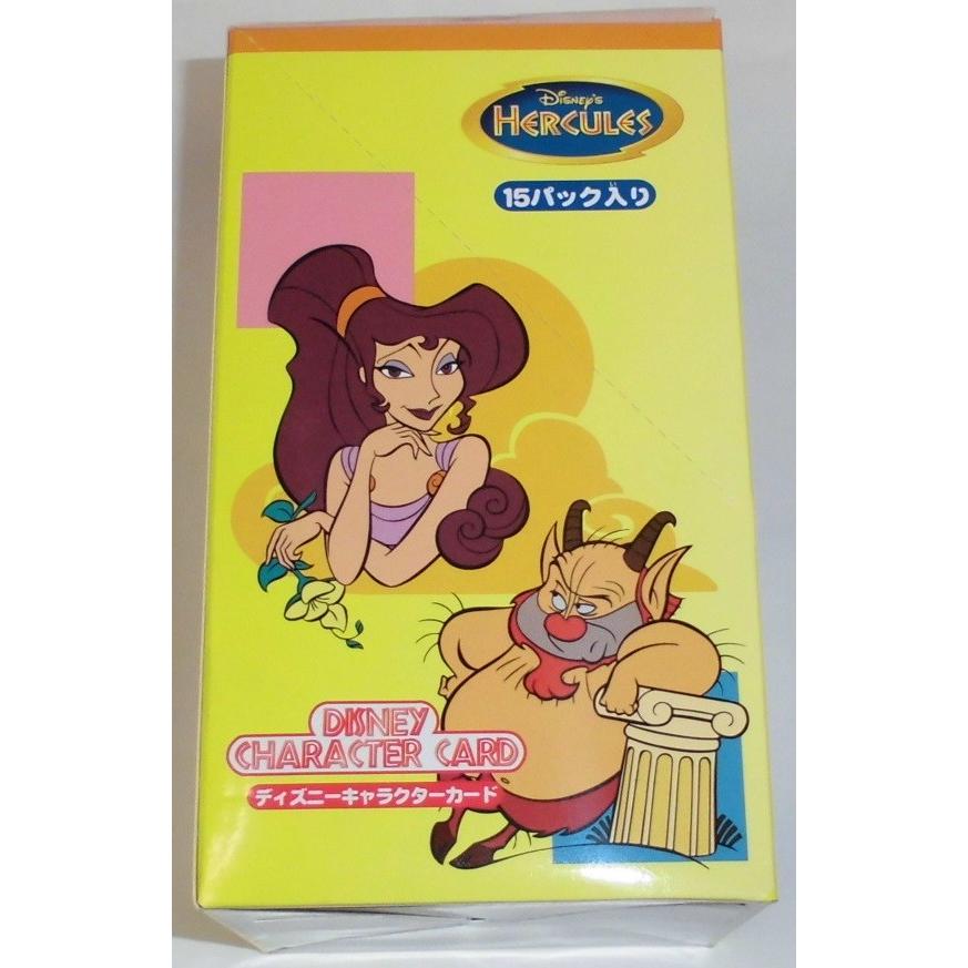 ディズニーキャラクターカード ヘラクレス Box 15パック入り アマダ Ka 8y ワンズワン 通販 Yahoo ショッピング