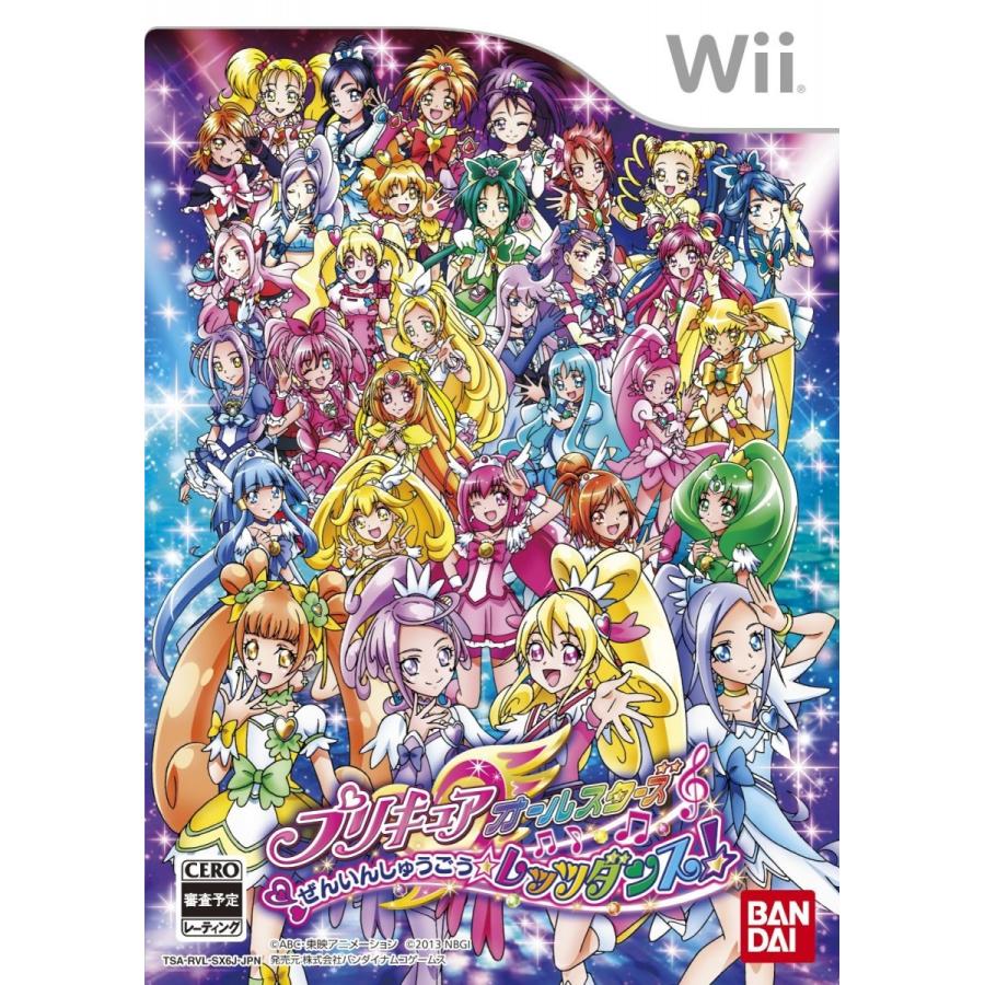 プリキュア オールスターズ ぜんいんしゅうごう レッツダンス バンダイ Wii Ma 385y ワンズワン 通販 Yahoo ショッピング