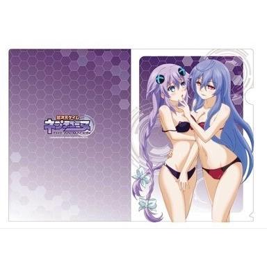 パープルハート B1 マイクロファイバーバスタオル 新次元ゲイム ネプテューヌ 超次元ゲイム ネプテューヌ クリアファイル パープルハート