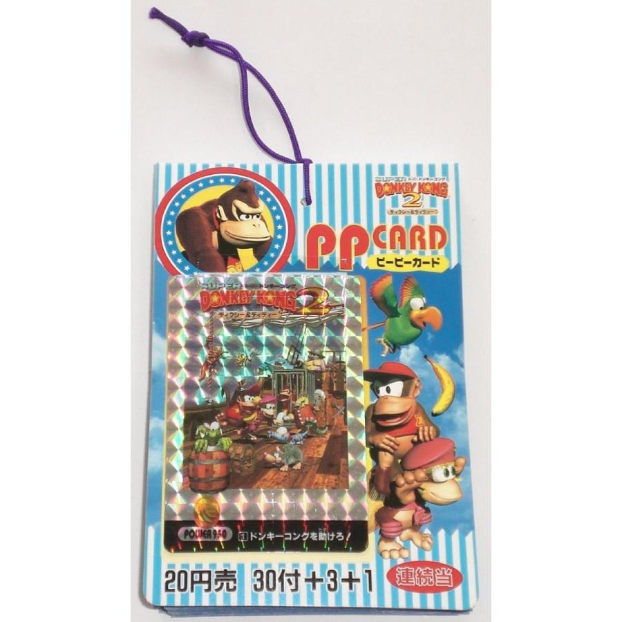 DONKEY KONG2 ドンキーコング2 ディクシー&ディディー PPカード DONKEY KONG2 ドンキーコング2 ディクシー&ディディー PPカード