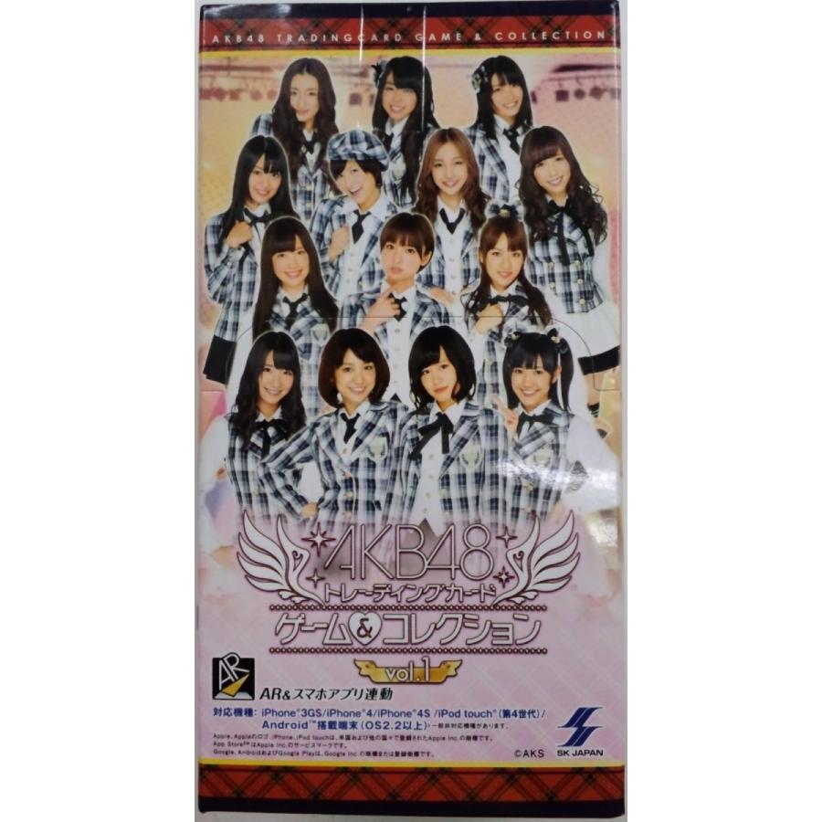 AKB48 Official Trading Cards Vol.1 BOX 【公式通販】
