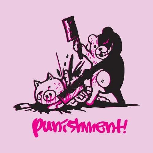 ダンガンロンパ おしおきモノクマTシャツ ピンク サイズ:L empty ダンガンロンパ おしおきモノクマTシャツ ピンク サイズ:L empty