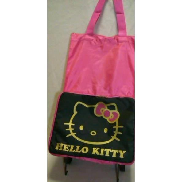 ハロー キティ Hello Kitty 折り畳み キャリーバッグ ブラック ハロー キティ Hello Kitty 折り畳み キャリーバッグ ブラック