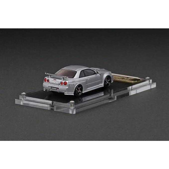 ignition model 1/64 ニスモ R34 GT-R Z-tune Silver 完成品 ignition model 1/64 ニスモ R34 GT-R Z-tune Silver 完成品