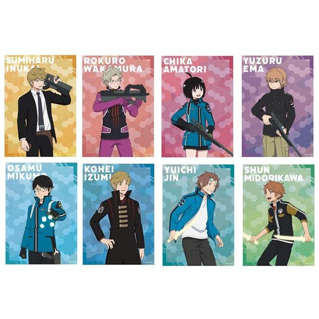 Overglad ワールドトリガー 布ポスター 自主練ver. 【全8種セット