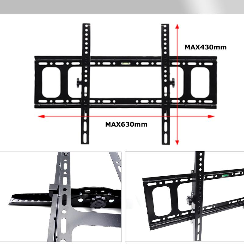 テレビ 壁掛け金具 テレビ壁掛け金具 65インチ 32-70型 対応 壁掛け アーム TV 壁 付け 伸縮 角度調整 TVセッター チルト 液晶 テレビ台 固定 設置 大型テレビ｜onesshop｜06