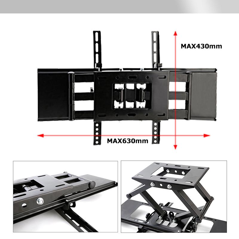 テレビ 壁掛け 金具 テレビ壁掛け金具 アーム TV 壁 テレビ台 角度調整 収納 diy TVセッター チルト 液晶 モニター テレビ台 固定 設置 大型テレビ｜onesshop｜09