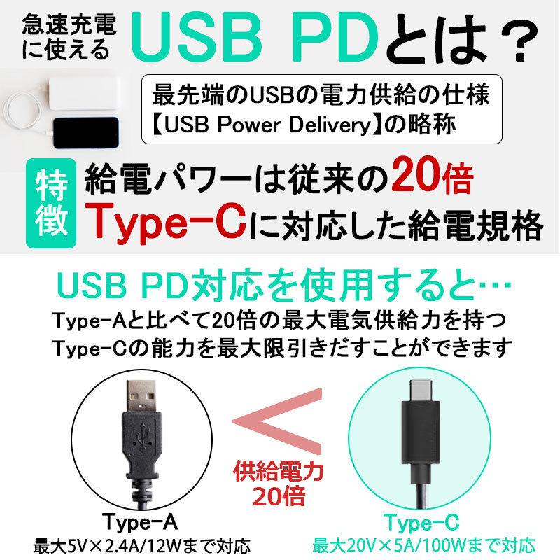 シガーソケット USB 変換 2口 増設 小型 車 12V 24V type-c PD QC3.0