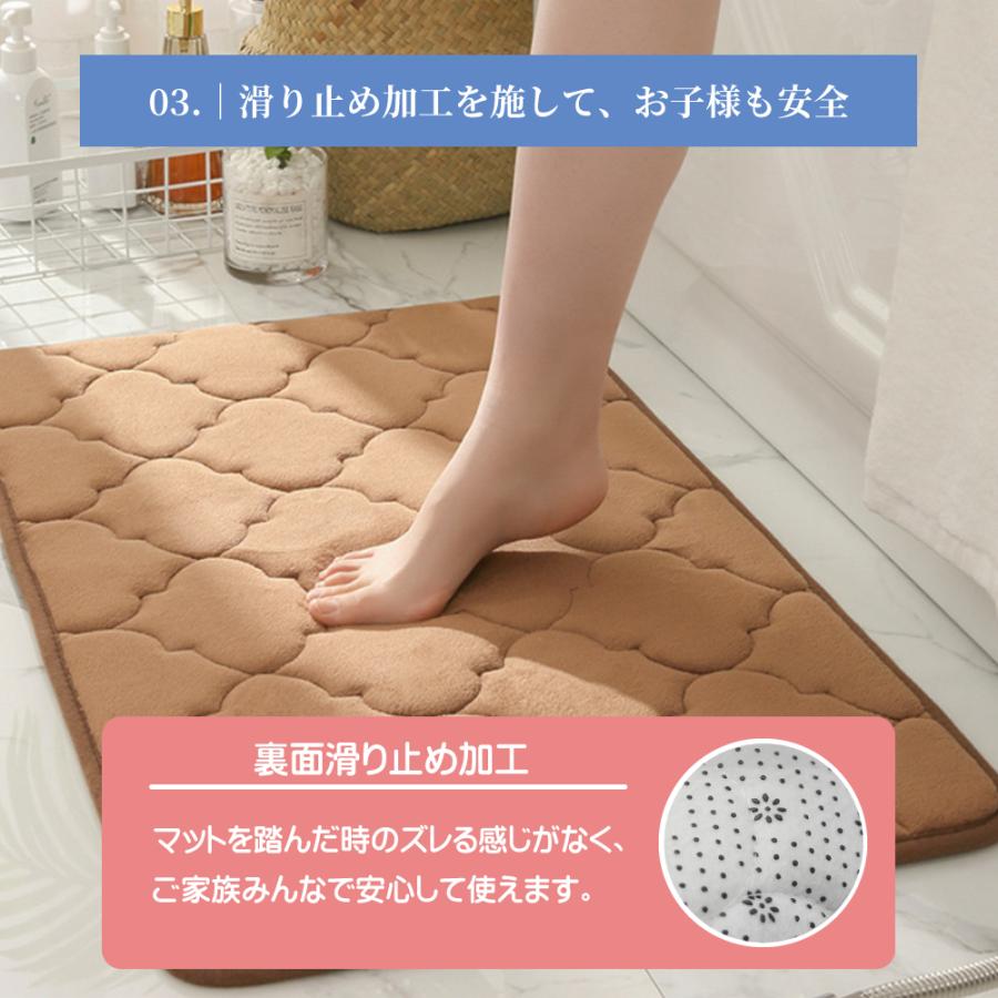 バスマット 速乾 マット 吸水 大判 キッチン 玄関 お風呂 洗面 トイレ