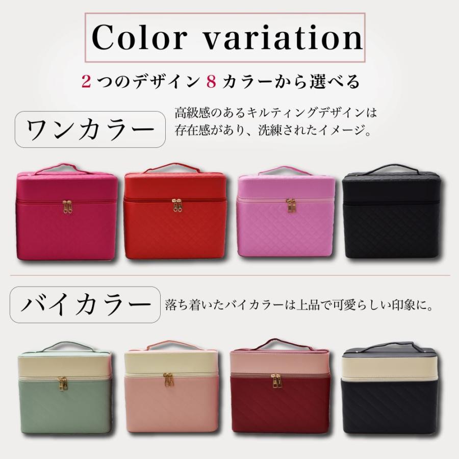 メイクボックス 鏡付き コスメ収納 大容量 持ち運び プロ おしゃれ