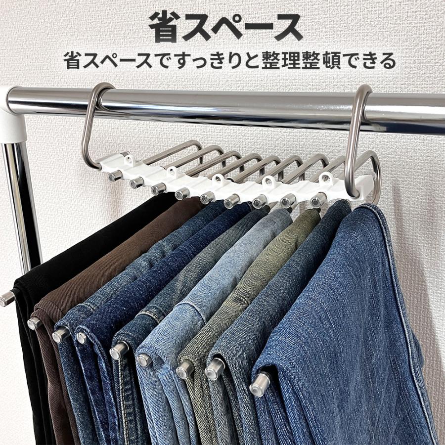 スボン　スラックス　ハンガー 楽天市場】【レビュー特典】スラックスハンガー ズボン収納 20本 15本