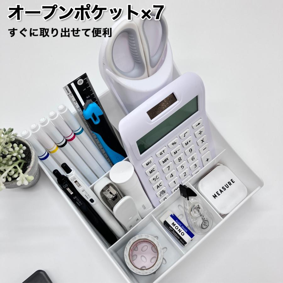 デスク 収納 卓上 おしゃれ デスクオーガナイザー 小物入れ 文房具