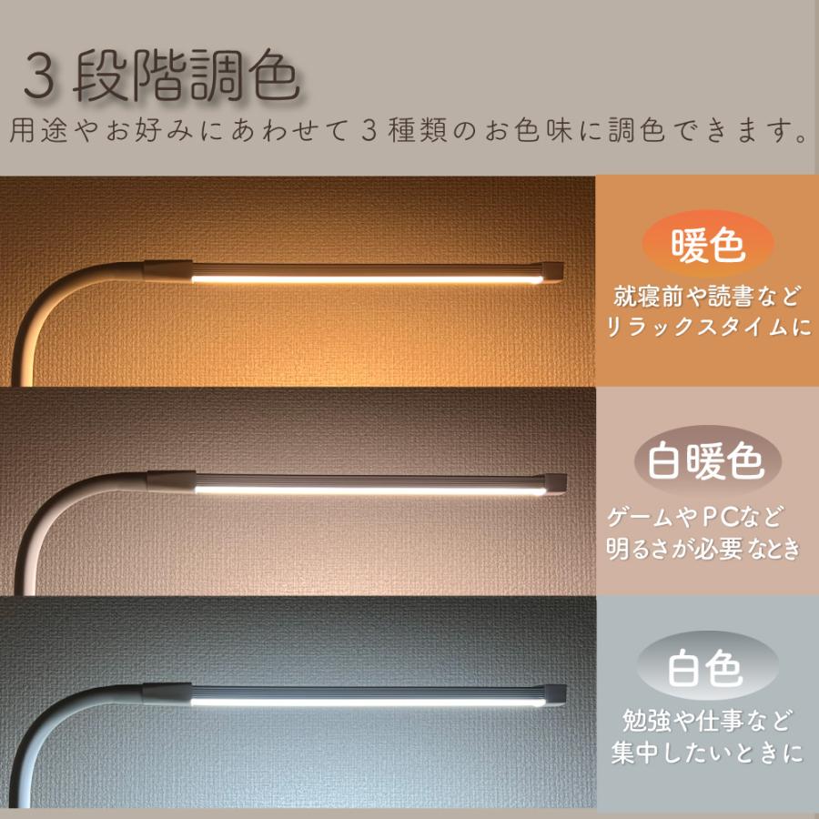 デスクライト おしゃれ LED クリップ クランプ 子供 明るい 卓上ライト
