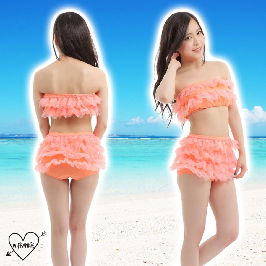  フリルバンドゥ フリルバンドゥビキニ blue×white(S) – rachagirl(ラチャガール)