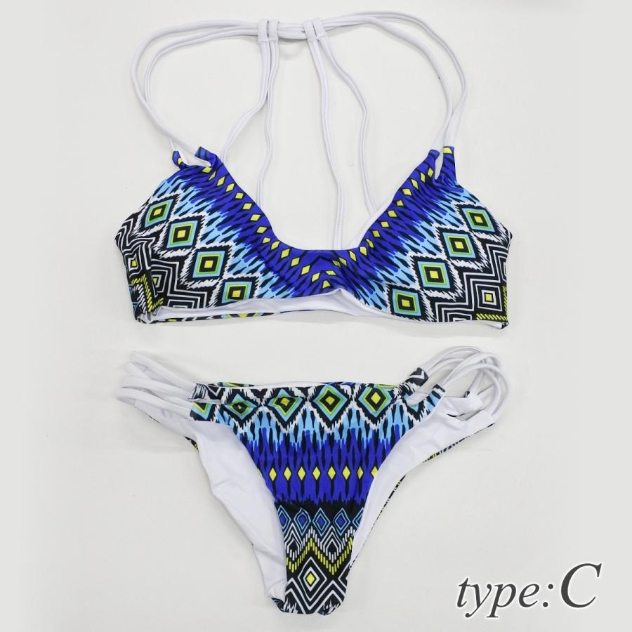 10s 20s vintage ウール　水着　スウイウェア 水着 レディース ビキニ ヴィンテージ ネイティブ柄 ブラジリアン