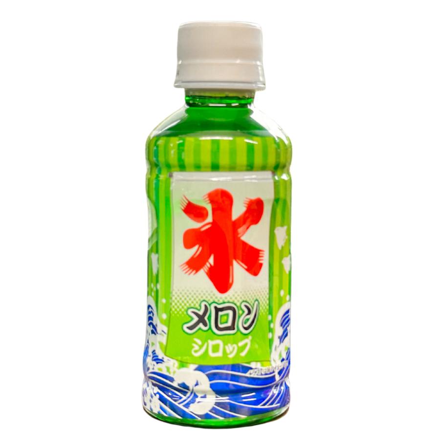 斎藤飲料工業 かき氷シロップ 4種 ブルーハワイ メロン いちご レモン