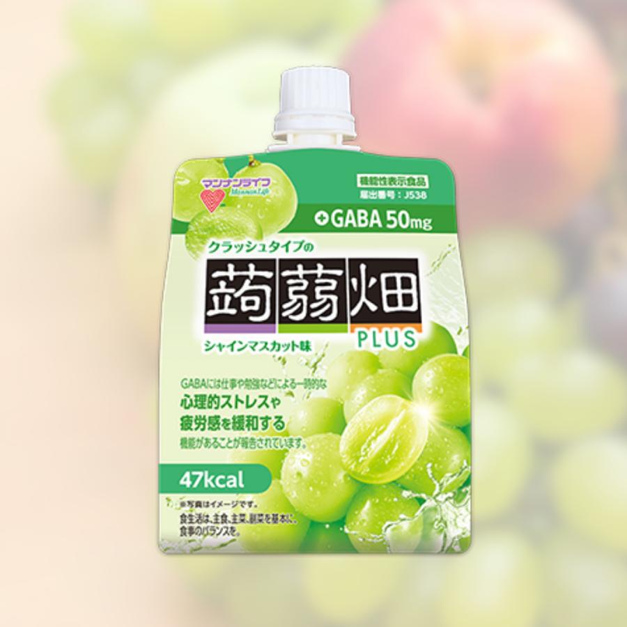 マンナンライフ クラッシュタイプ 蒟蒻畑 4種 各6個 計24個セット