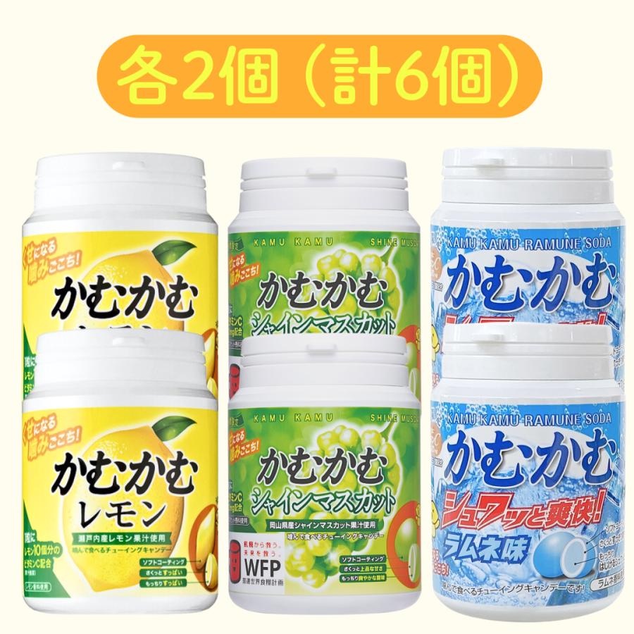 かむかむレモン.マスカット.ラムネ 33個セット 楽天市場】かむかむレモン マスカット ラムネ ボトル 3種
