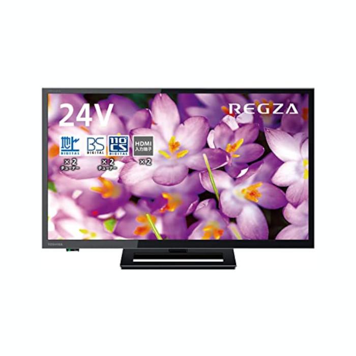 東芝 24S22 REGZA 24V型地上・BS・110度CSデジタルLED液晶テレビ｜onesuto