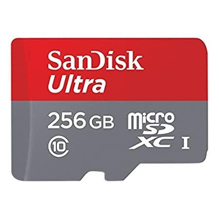 【公式】 SDSQUNI-256G-AN6MA SanDisk Ultra UHS-I, MicroSDXC GB 256 Card Memory Flash カードリーダー、ライター
