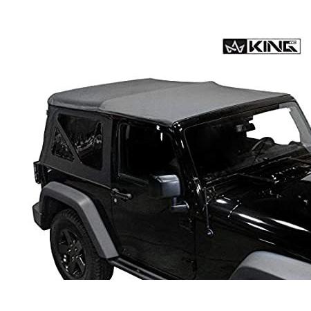 日本正本 King 4wd 交換用ソフトトップ ブラックダイヤモンド Jk 2ドア 10 18 Jeep Wrangler B07pg3nkck インポートシティ Net 通販 Yahoo ショッピング 限定コラボ Www Himalayaheart Com