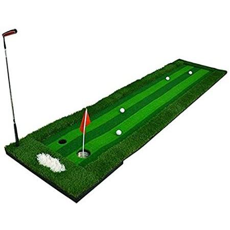 YFMMM Indoor Golf Putting Mats, Exerciser Home/Office Practice Mat Simulati その他ゴルフ用品