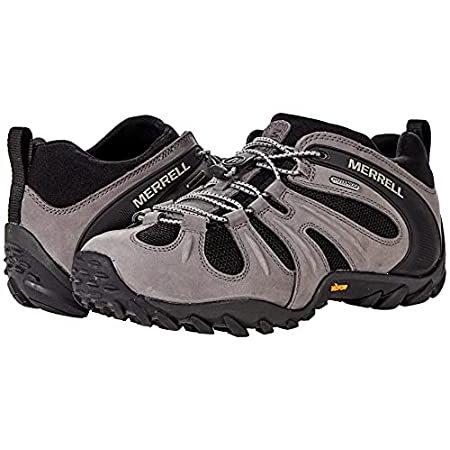 最安値で  Merrell Men's Chameleon 8 Stretch Waterproof Hiking Shoe, Charcoal, 9.5 トレッキング、アウトドアシューズ