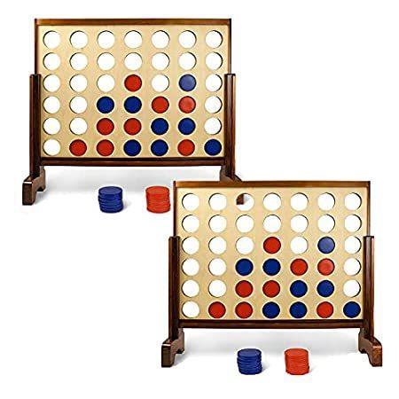 【海外輸入】 Row a in 4 Giant Wooden Premium Feet 2 x 3 YardGames Yard Mult Backyard and ボードゲーム 【海外輸入】 Row a in 4 Giant Wooden Premium Feet 2 x 3 YardGames Yard Mult Backyard and ボードゲーム