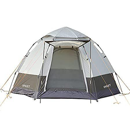 感謝の声続々！ Rainfly with Tent Camping Up Pop Outdoor Person 3 Durable Windpr Waterproof その他テント