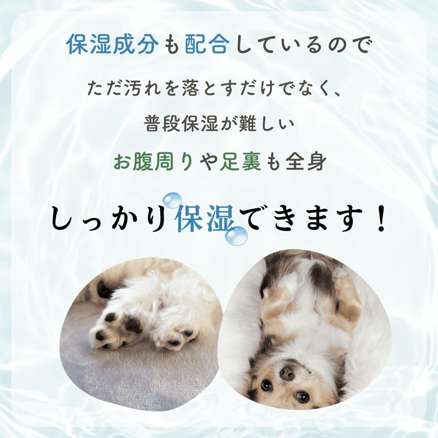 犬 猫 入浴 シャンプー mofuwa 600ml ペット 入浴剤 お風呂 バスタブ 天然酵素 大容量 モフワ｜onetenth｜05