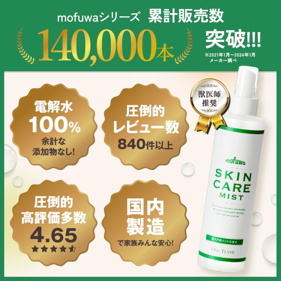 mofuwa スキンケアミスト 200ml 3本　グルーミングスプレー　3本 mofuwa スキンケアミスト 200ml 3本 グルーミングスプレー 3本