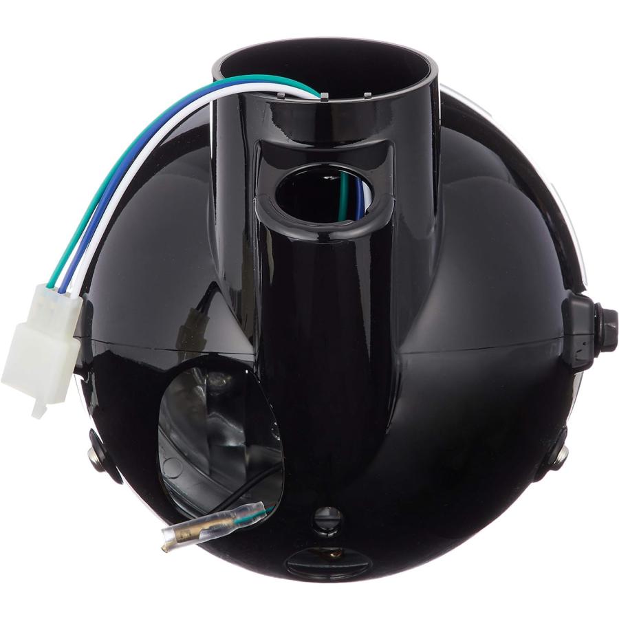 キタコ(KITACO) マルチリフレクターヘッドライトASSY モンキー(MONKEY)/ゴリラ/エイプ50/エイプ100等 ブラック 800-108 |  | 01