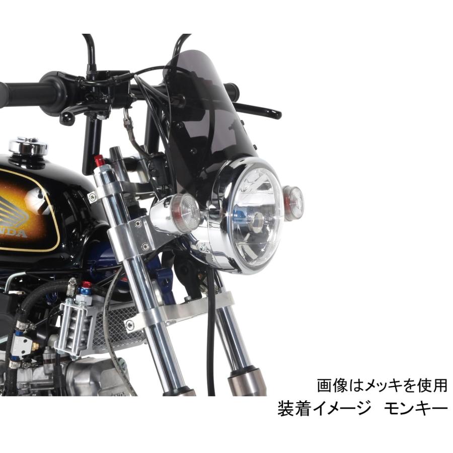 キタコ(KITACO) マルチリフレクターヘッドライトASSY モンキー(MONKEY)/ゴリラ/エイプ50/エイプ100等 ブラック 800-108 |  | 04