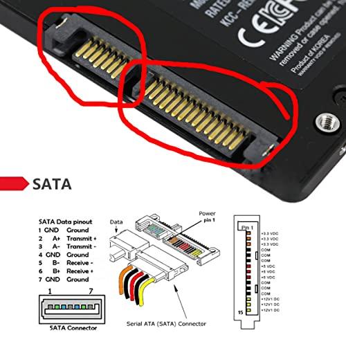 Cablecc M.2 NGFF PCI-E 2レーン SSD - 7mm 2.5 SATA 22ピン ハードディスクケース PCBA E431 E5｜onetoday｜06