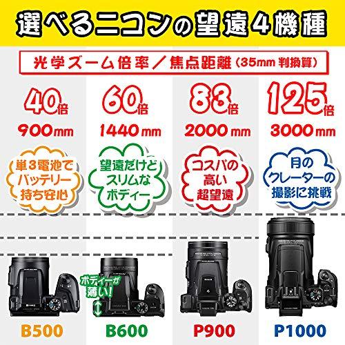 Nikon デジタルカメラ COOLPIX P900 ブラック クールピクス P900BK｜onetoday｜07